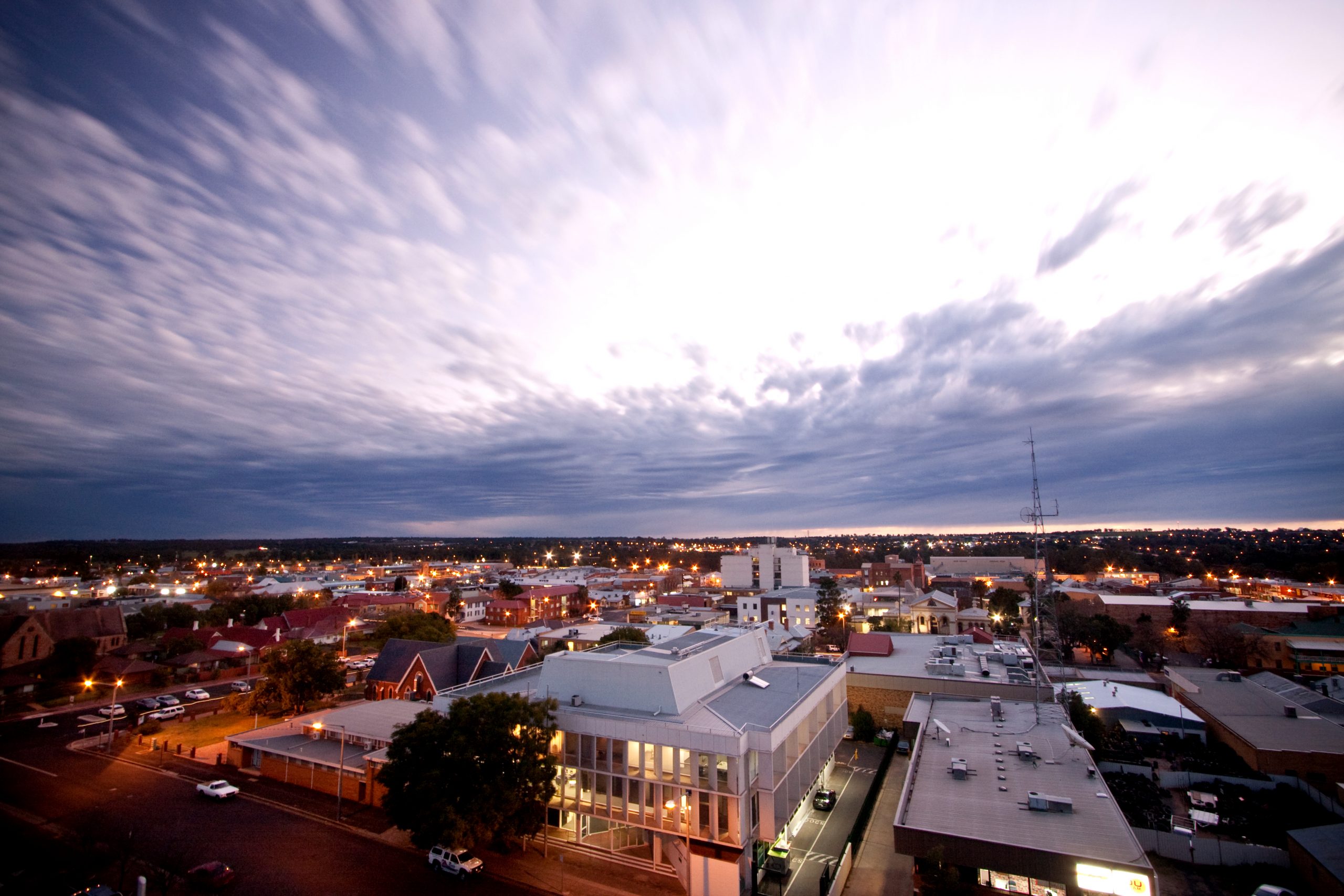 Dubbo-Cityscape-Sunset